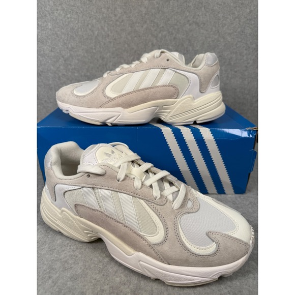 Adidas Originals Yung-1 Cloud White Sneakers B37616 Size 8